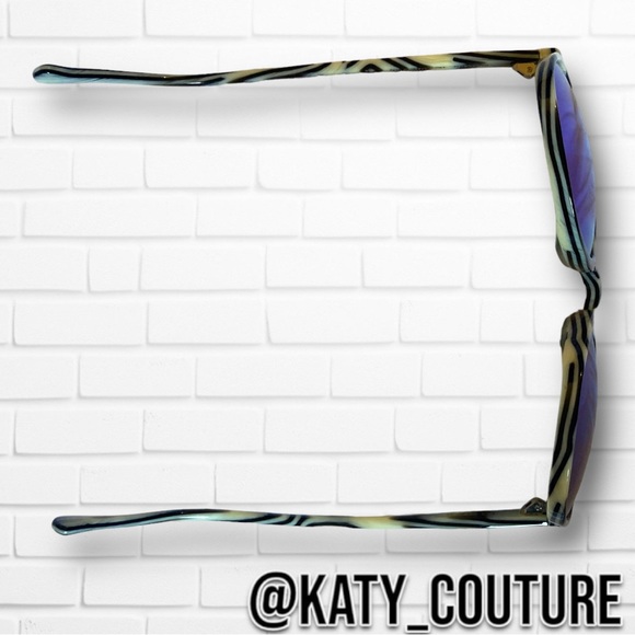 ILLESTEVA HUDSON C4 SUNGLASSES IN WHITE TORTOISE W/GREEN MIRROR LENSE, OS, NWOT. - Picture 6 of 7